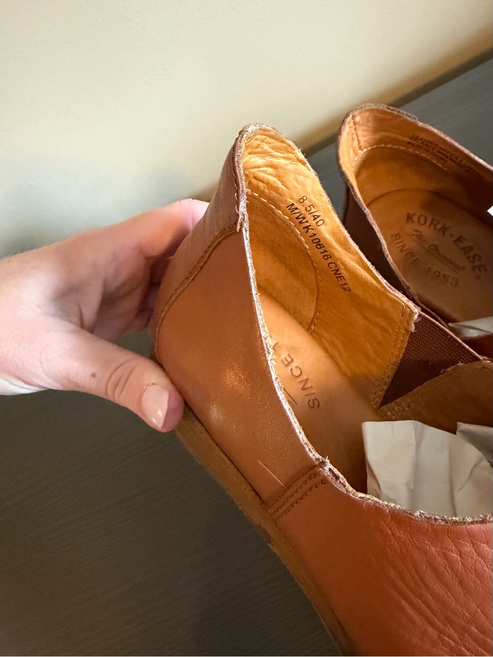 Kork-Ease Leather Slip On Clogs - Picture 5 of 10